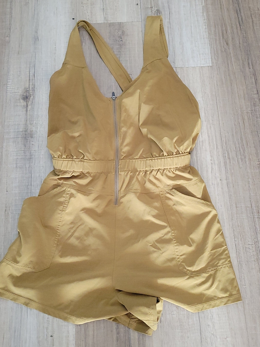 Kids Mustard Yellow One-Piece Romper